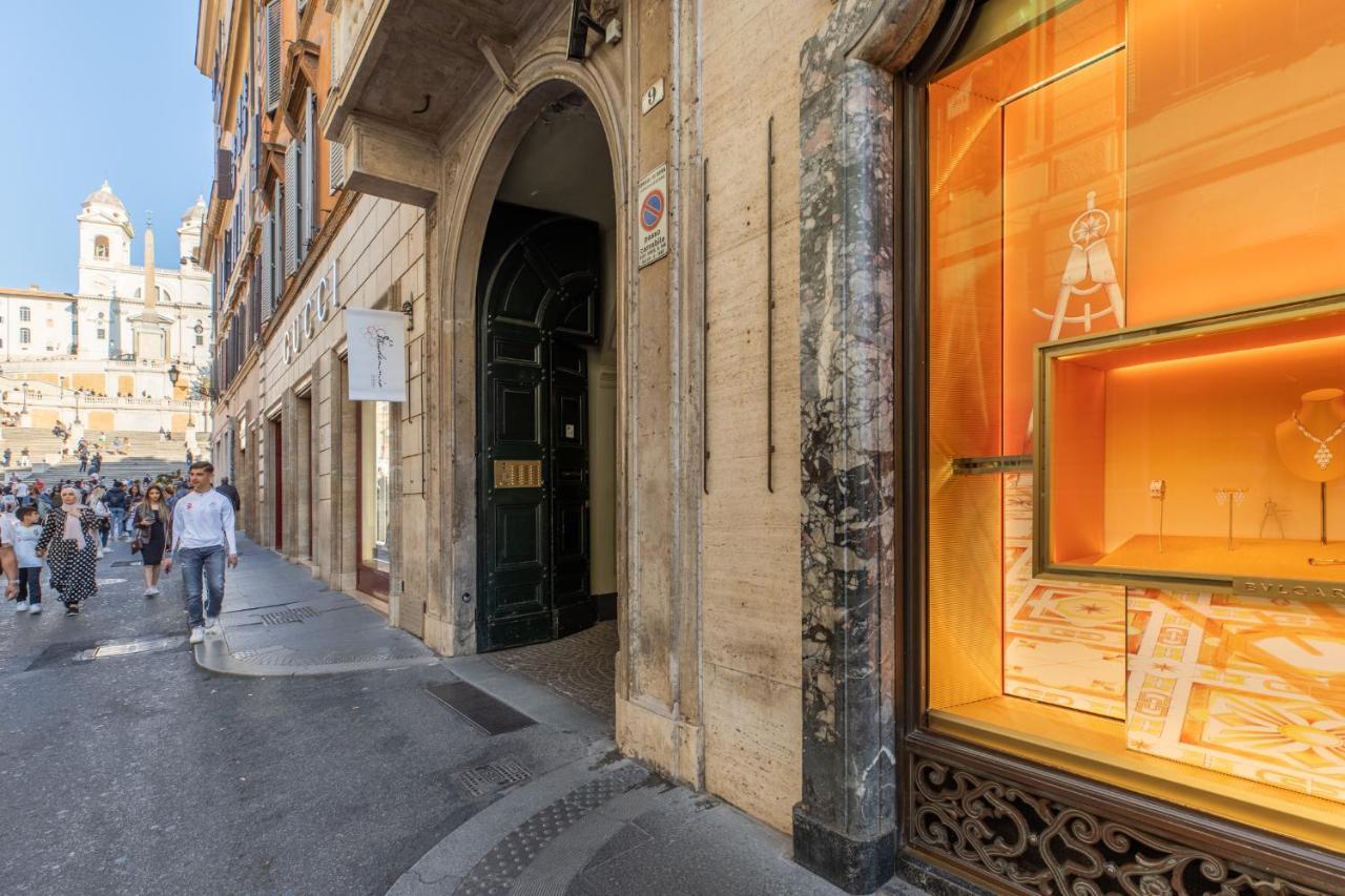 Iflat Spanish Steps Luxury And Historical Apt Rome Exterior photo