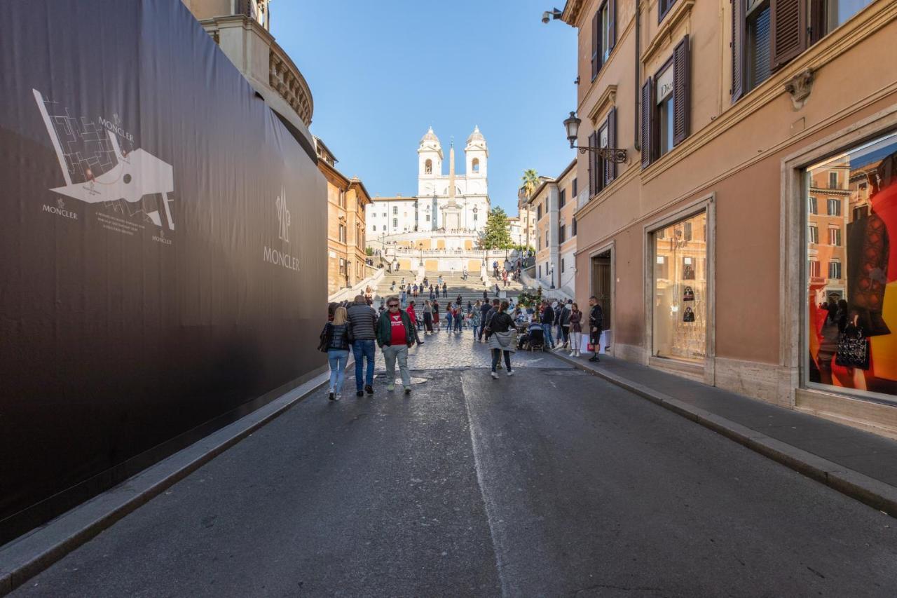 Iflat Spanish Steps Luxury And Historical Apt Rome Exterior photo